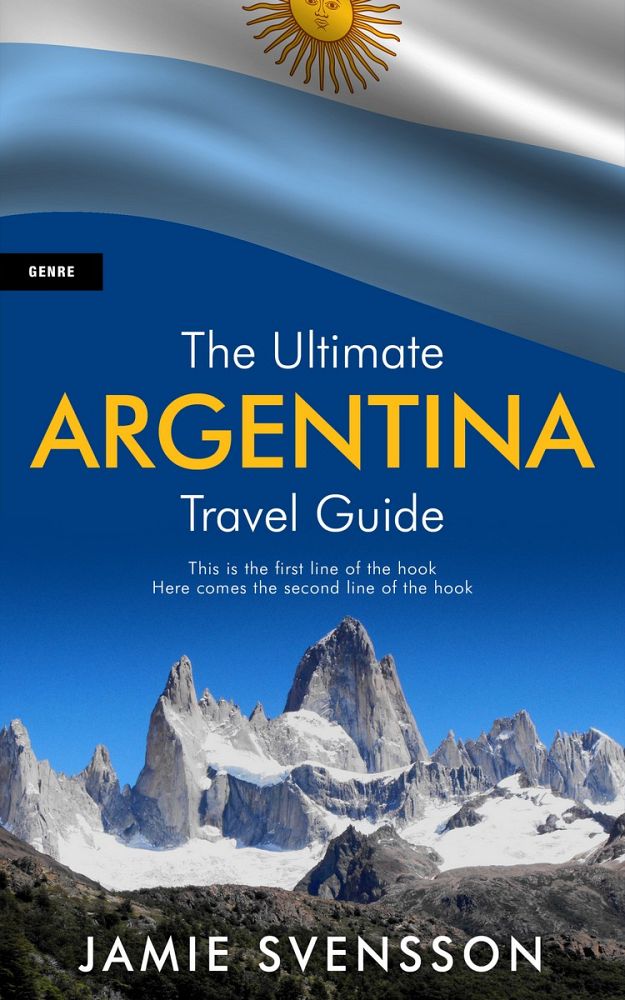 Front view of Chambray #5409 - Premade Travel Book Cover | BookCoverZone