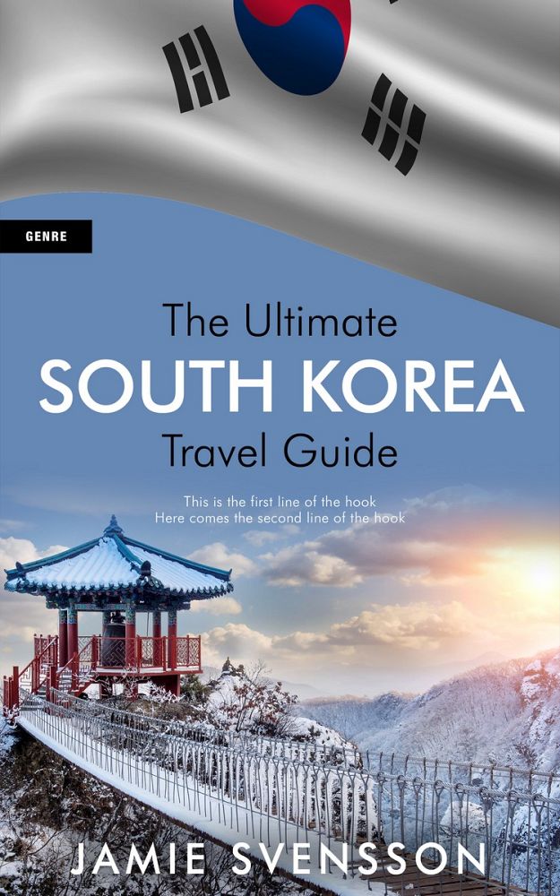 Front view of Bali Hai #5414 - Premade Travel Book Cover | BookCoverZone