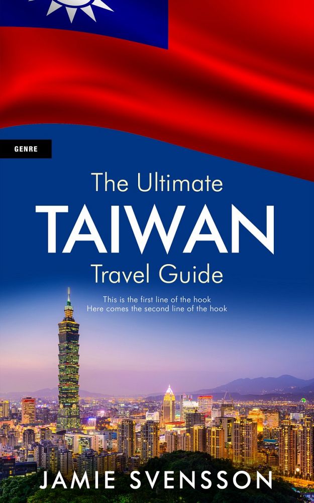 Front view of Bay Of Many #5421 - Premade Travel Book Cover | BookCoverZone