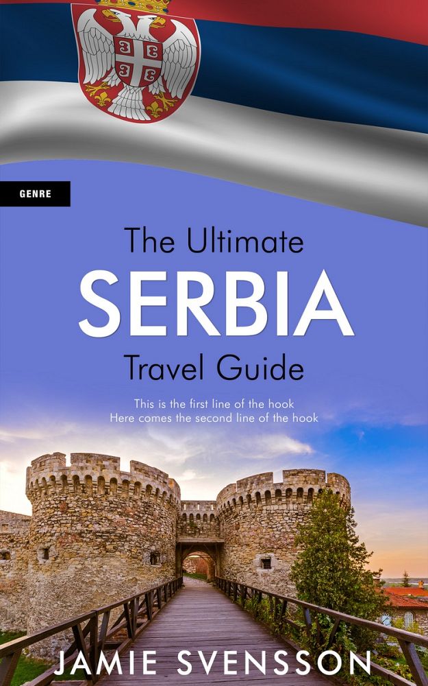 Front view of Wild Blue Yonder #5440 - Premade Travel Book Cover | BookCoverZone