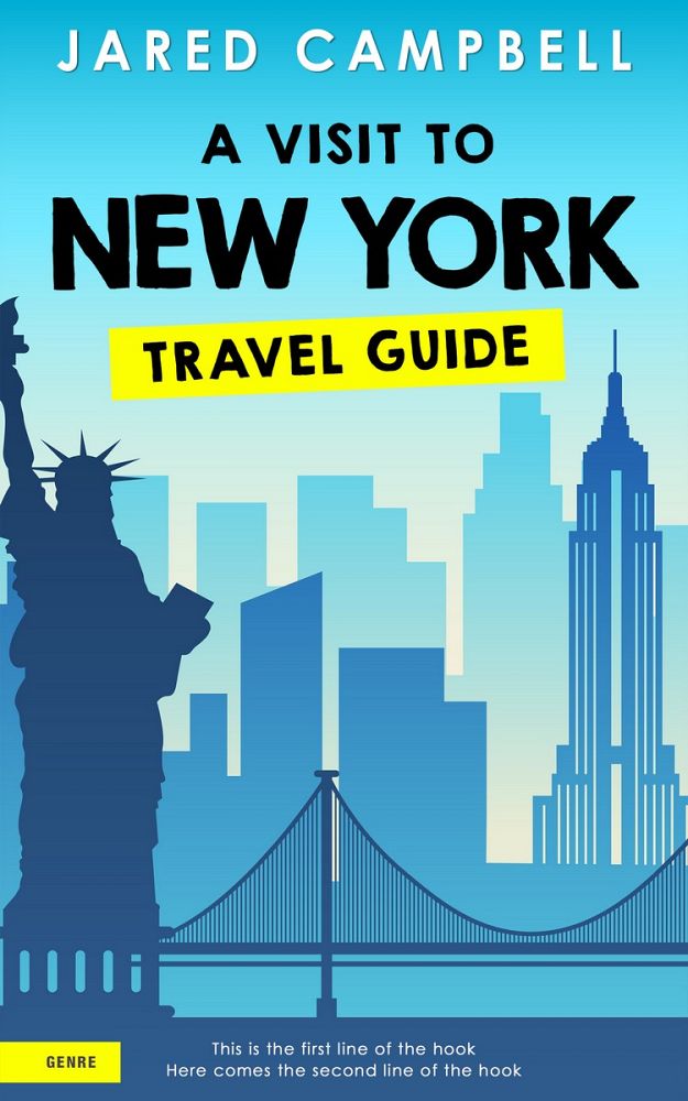 Front view of Viking #5473 - Premade Travel Book Cover | BookCoverZone