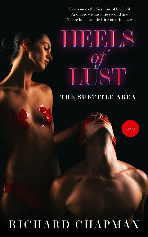 Front view of Cod Gray #5574 - Premade Erotica Book Cover | BookCoverZone