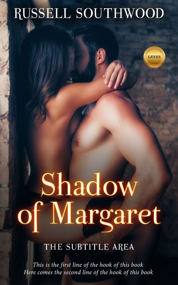 Front view of Shark #5621 - Premade Erotica Book Cover | BookCoverZone