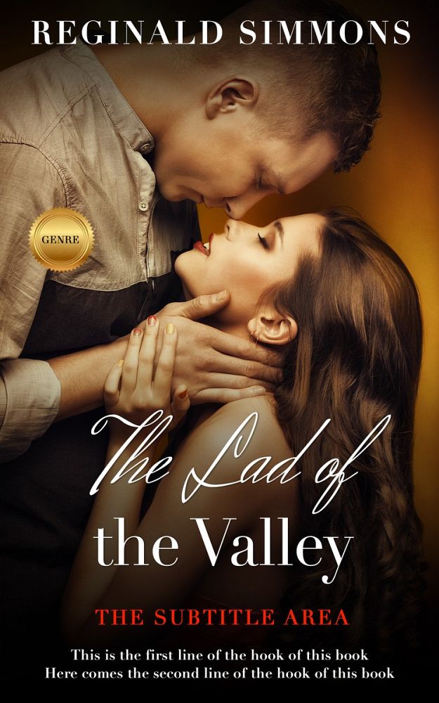 Front view of Twine #5672 - Premade Romance Book Cover | BookCoverZone