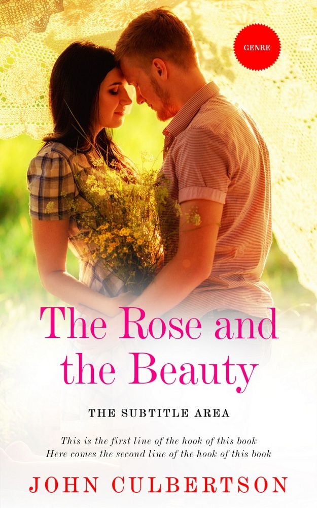 Front view of Rum Swizzle #5702 - Premade Romance Book Cover | BookCoverZone