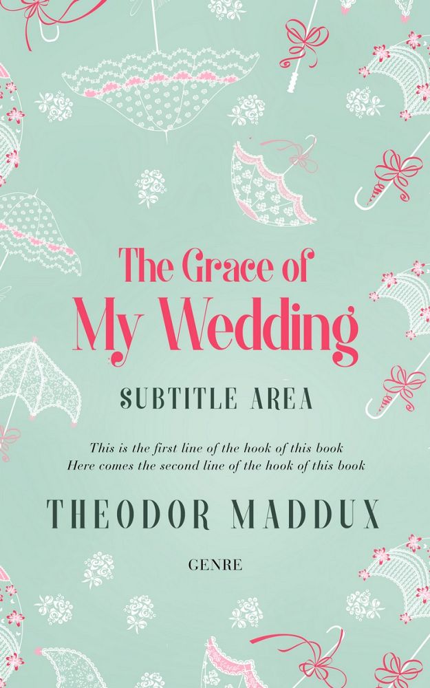 Front view of Edgewater #5790 - Premade Chick Lit Book Cover | BookCoverZone
