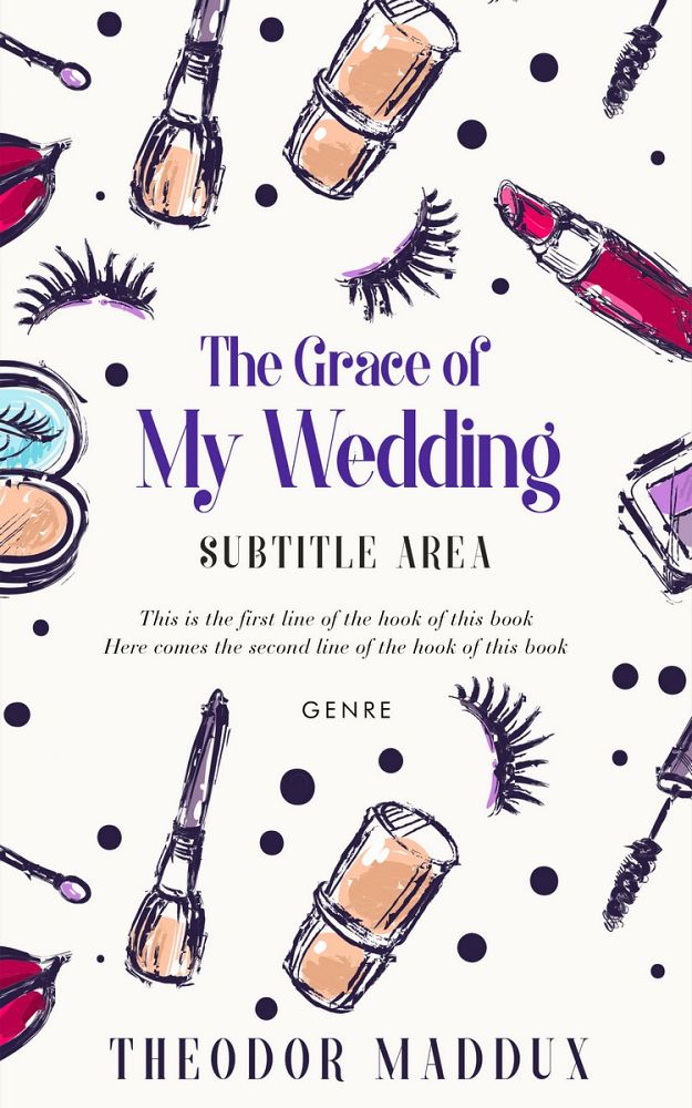Front view of Merino #5794 - Premade Chick Lit Book Cover | BookCoverZone