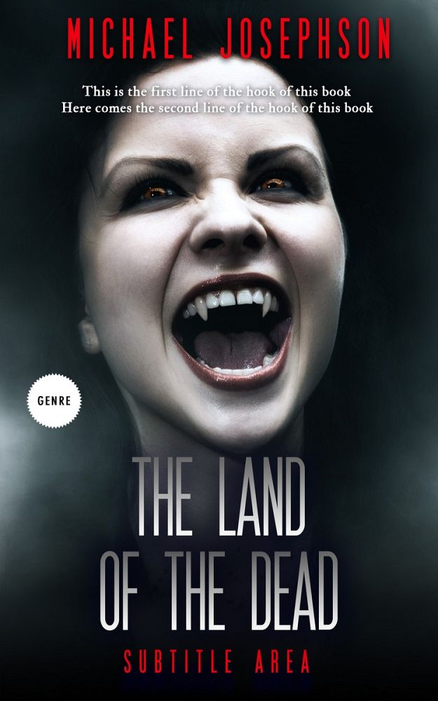 Front view of Cold Turkey #5825 - Premade Horror Book Cover | BookCoverZone