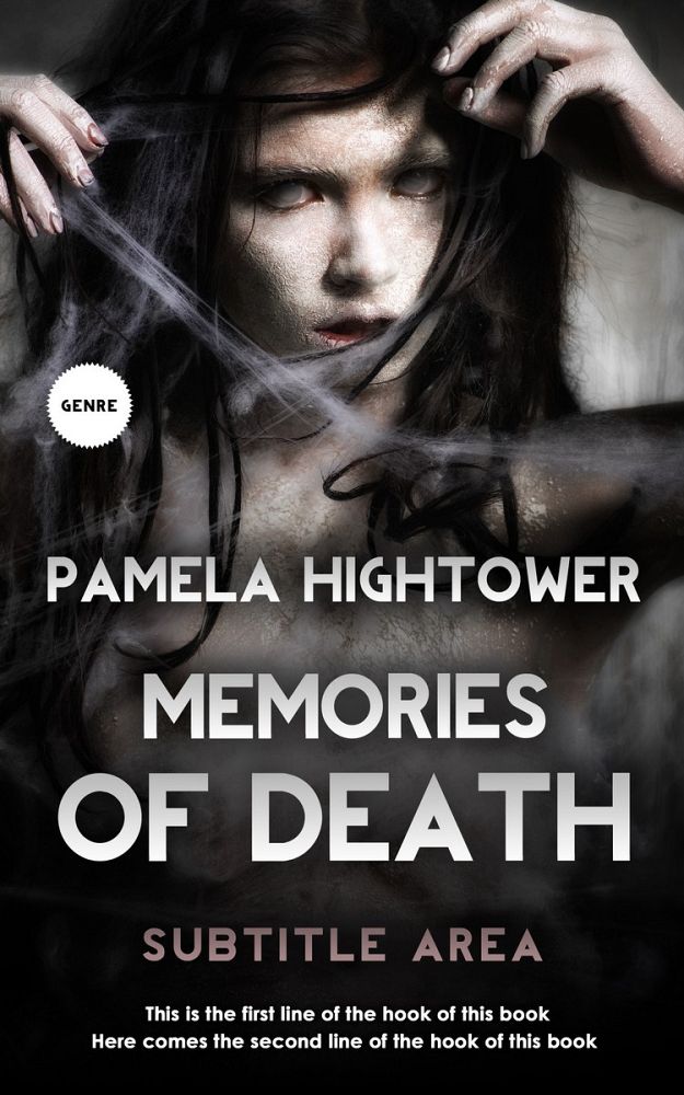 Front view of Cod Gray #5845 - Premade Horror Book Cover | BookCoverZone