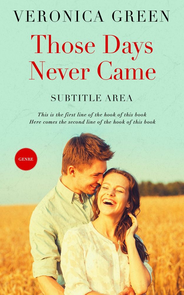 Front view of Zanah #5852 - Premade Teen & Young Adult Book Cover | BookCoverZone