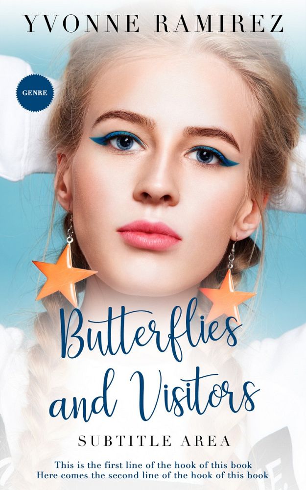 Front view of Swiss Coffee #5862 - Premade Teen & Young Adult Book Cover | BookCoverZone