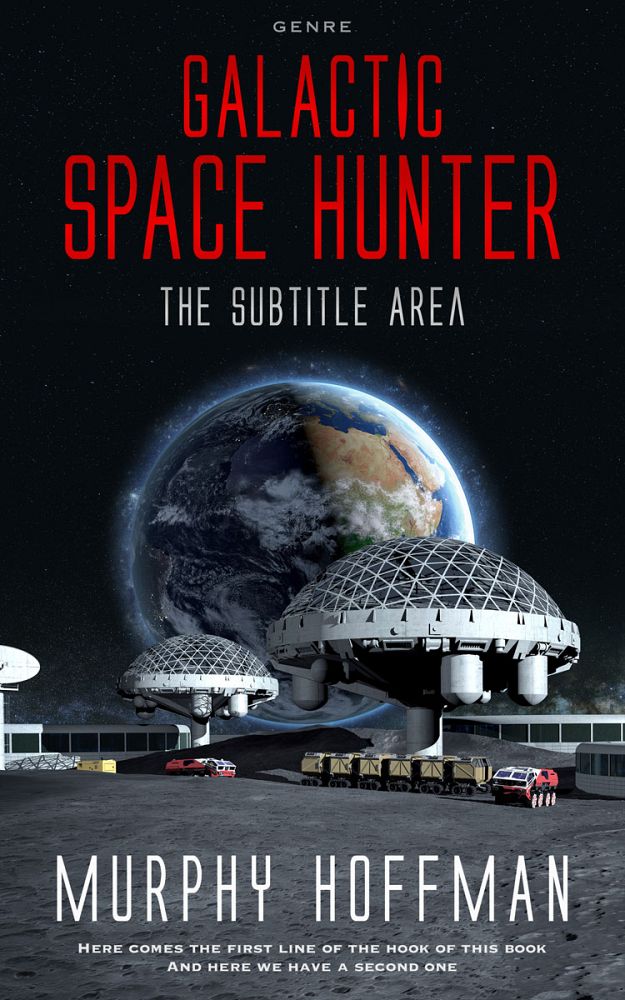 Front view of Bunker #6244 - Premade Science Fiction Book Cover | BookCoverZone