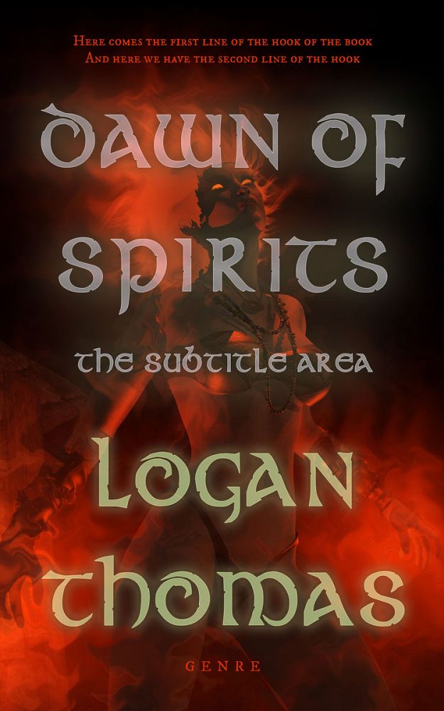 Front view of Sambuca #6246 - Premade Fantasy Book Cover | BookCoverZone