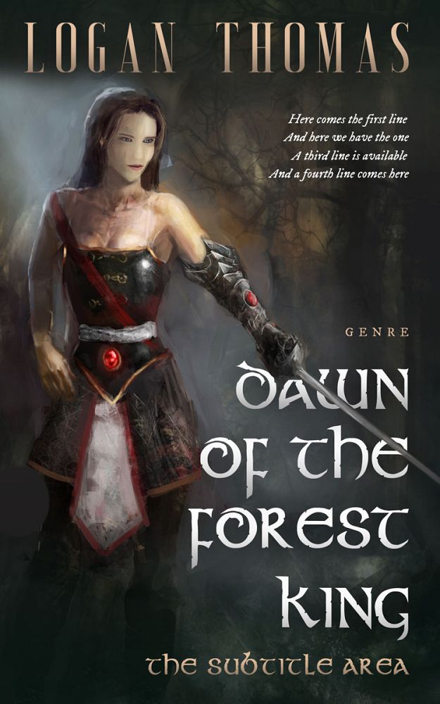 Front view of Tuatara #6261 - Premade Fantasy Book Cover | BookCoverZone