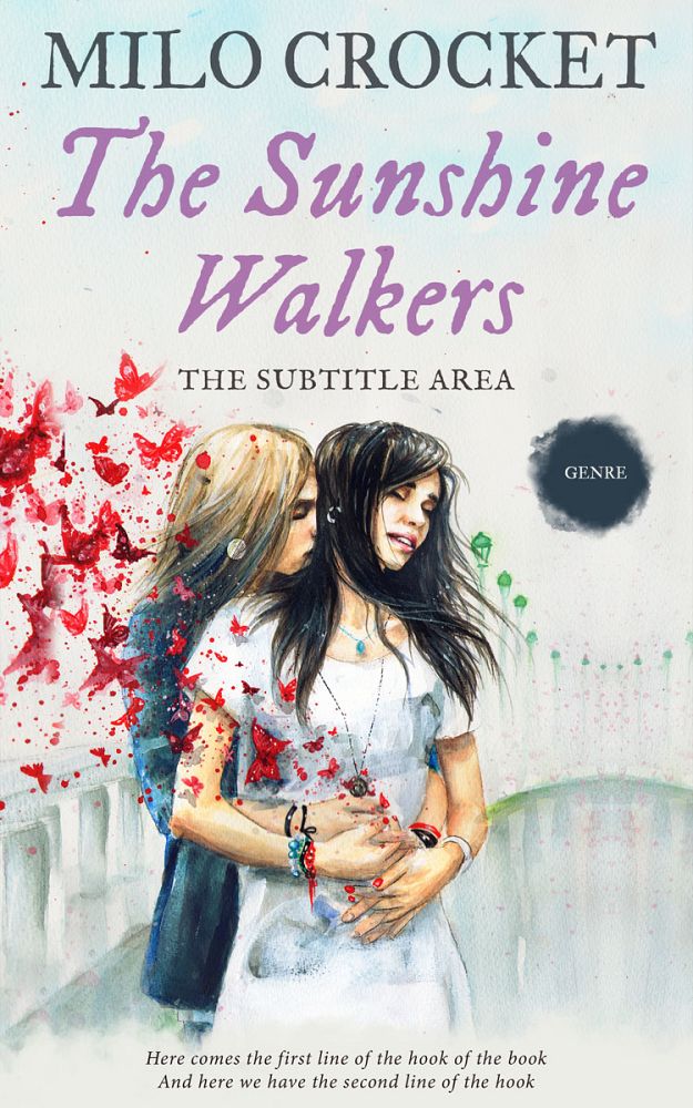 Front view of Quill Gray #6431 - Premade Romance Book Cover | BookCoverZone