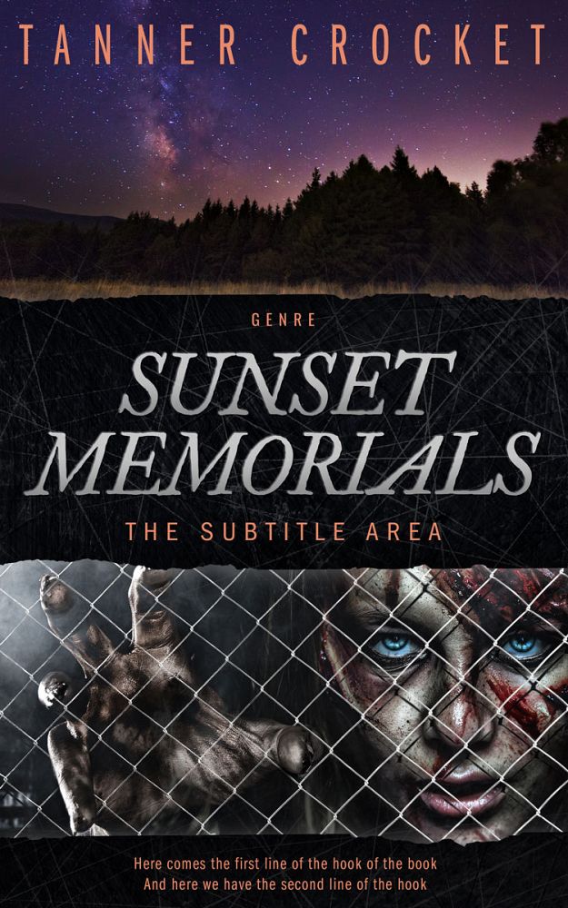 Front view of Bastille #6455 - Premade Horror Book Cover | BookCoverZone