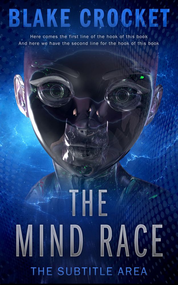 Front view of Bunting #6463 - Premade Science Fiction Book Cover | BookCoverZone