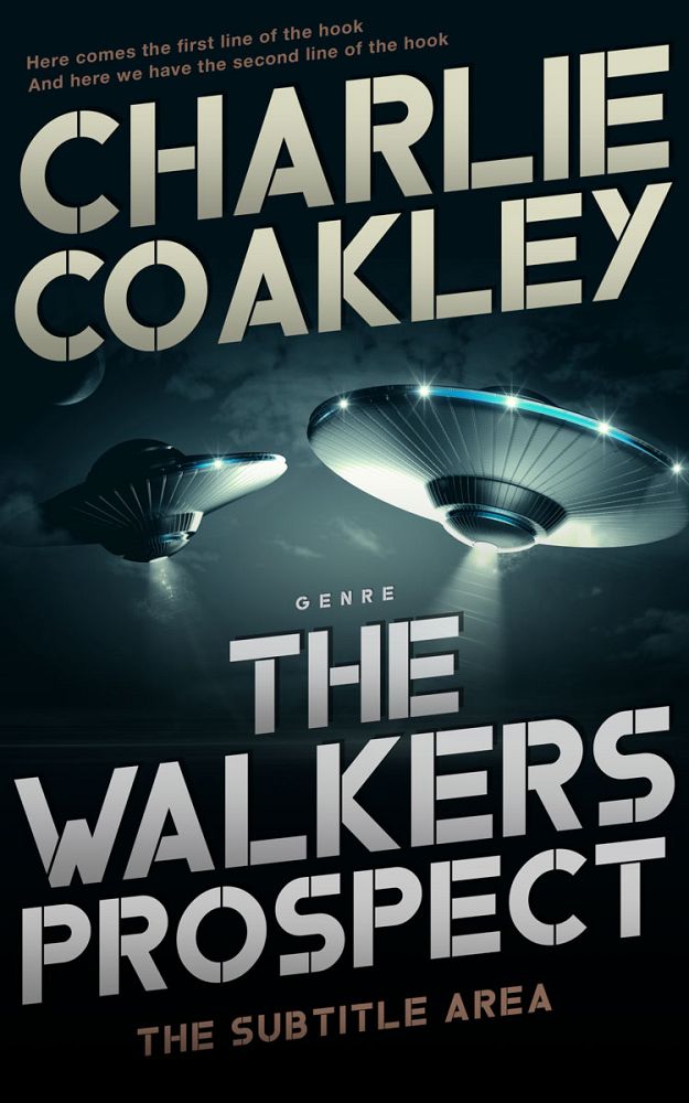 Front view of Mist Gray #6476 - Premade Science Fiction Book Cover | BookCoverZone
