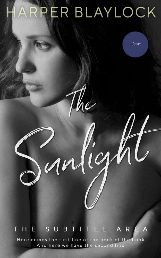 Front view of Shark #6775 - Premade Erotica Book Cover | BookCoverZone
