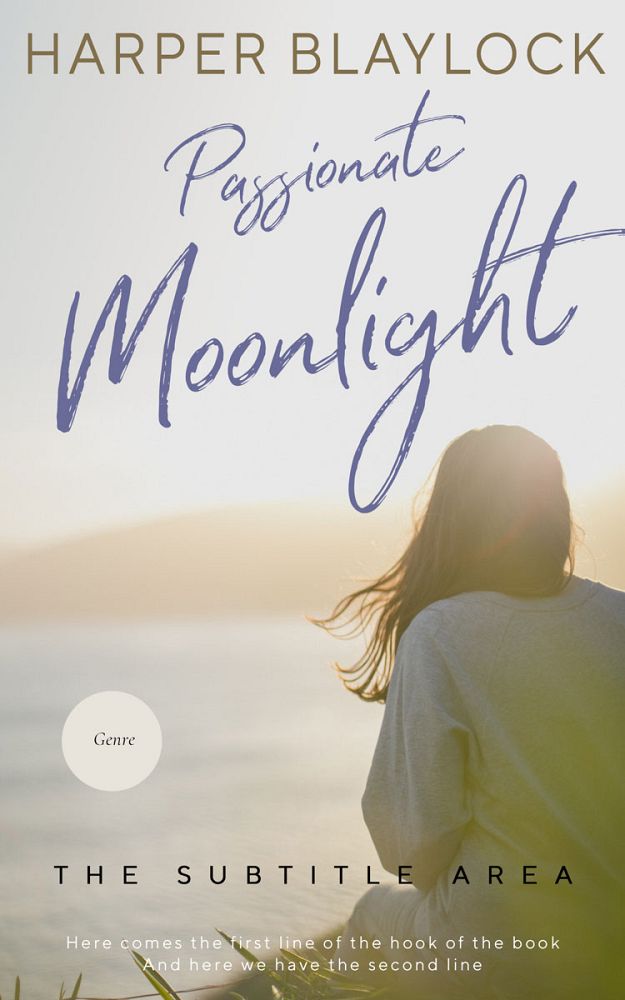 Front view of Timberwolf #6781 - Premade Romance Book Cover | BookCoverZone