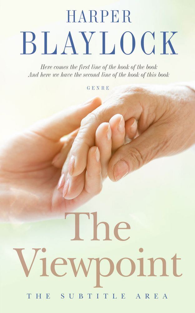 Front view of Ecru White #6814 - Premade Health & Mind & Body Book Cover | BookCoverZone