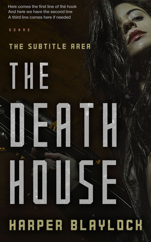 Front view of Oil #6836 - Premade Mystery & Thriller & Suspense Book Cover | BookCoverZone