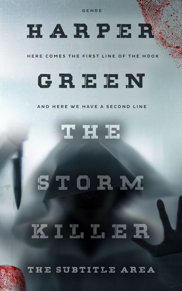 Front view of Outer Space #6984 - Premade Horror Book Cover | BookCoverZone