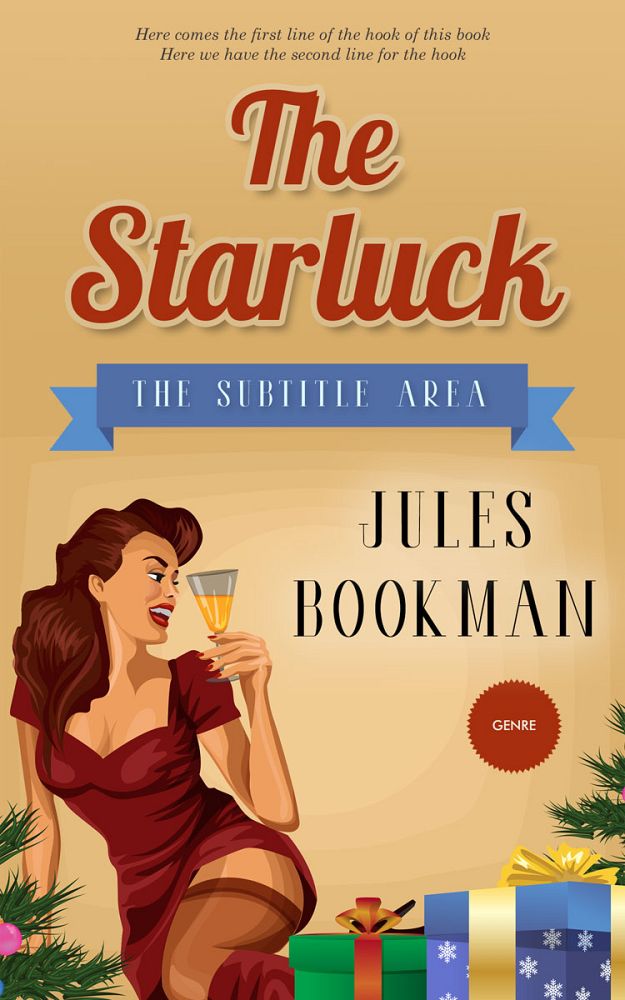 Front view of Harvest Gold #7111 - Premade Chick Lit Book Cover | BookCoverZone