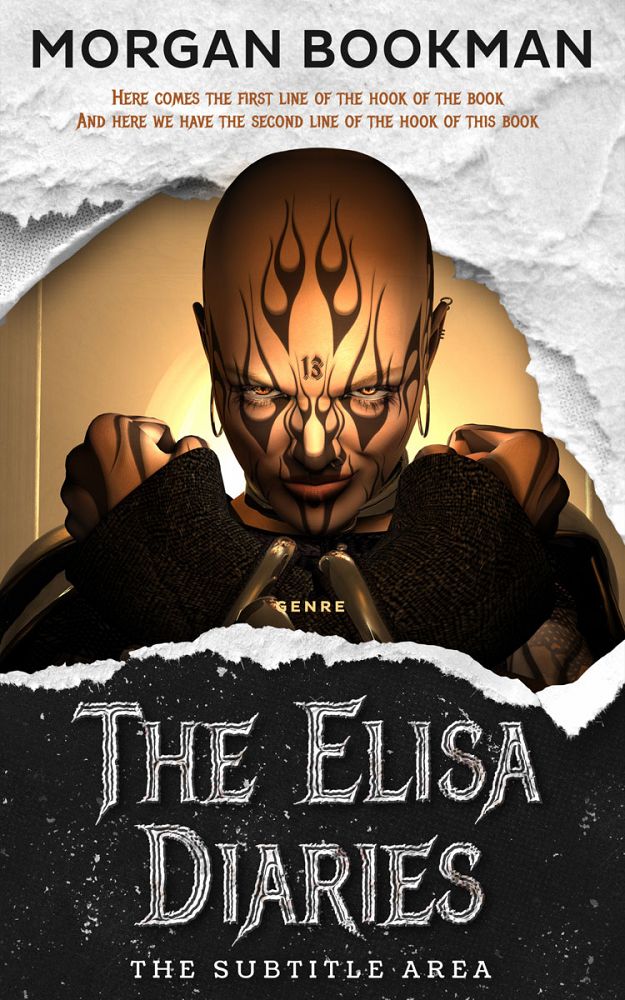 Front view of Zeus #7297 - Premade Fantasy Book Cover | BookCoverZone
