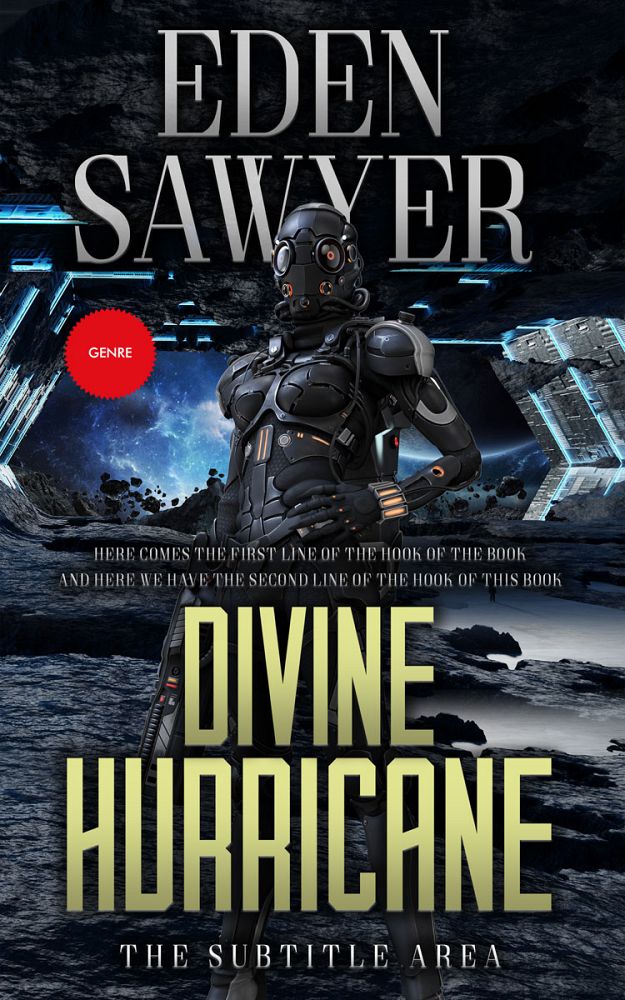 Front view of Indian Khaki #7348 - Premade Science Fiction Book Cover | BookCoverZone