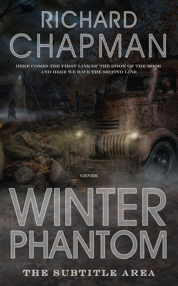 Front view of Dune #7646 - Premade Horror Book Cover | BookCoverZone