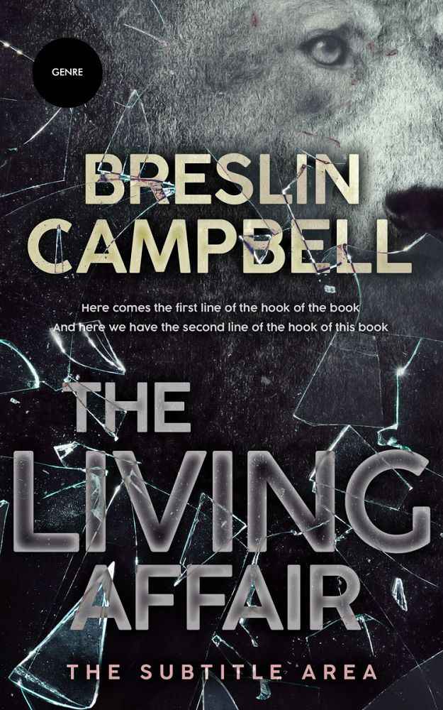 Front view of Mist Gray #7884 - Premade Mystery & Thriller & Suspense Book Cover | BookCoverZone