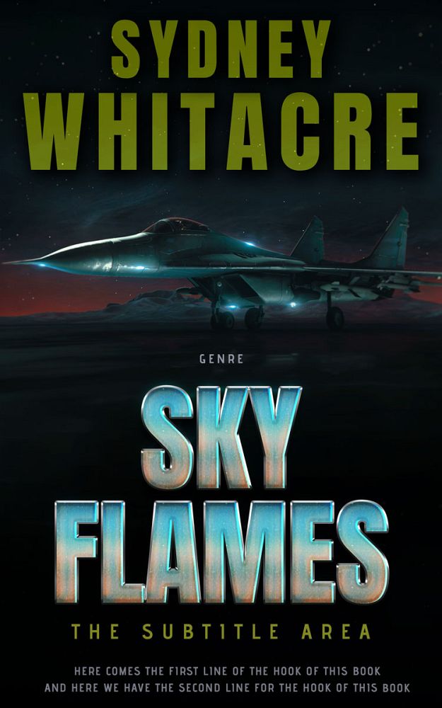 Front view of Bunker #8080 - Premade Action & Adventure Book Cover | BookCoverZone