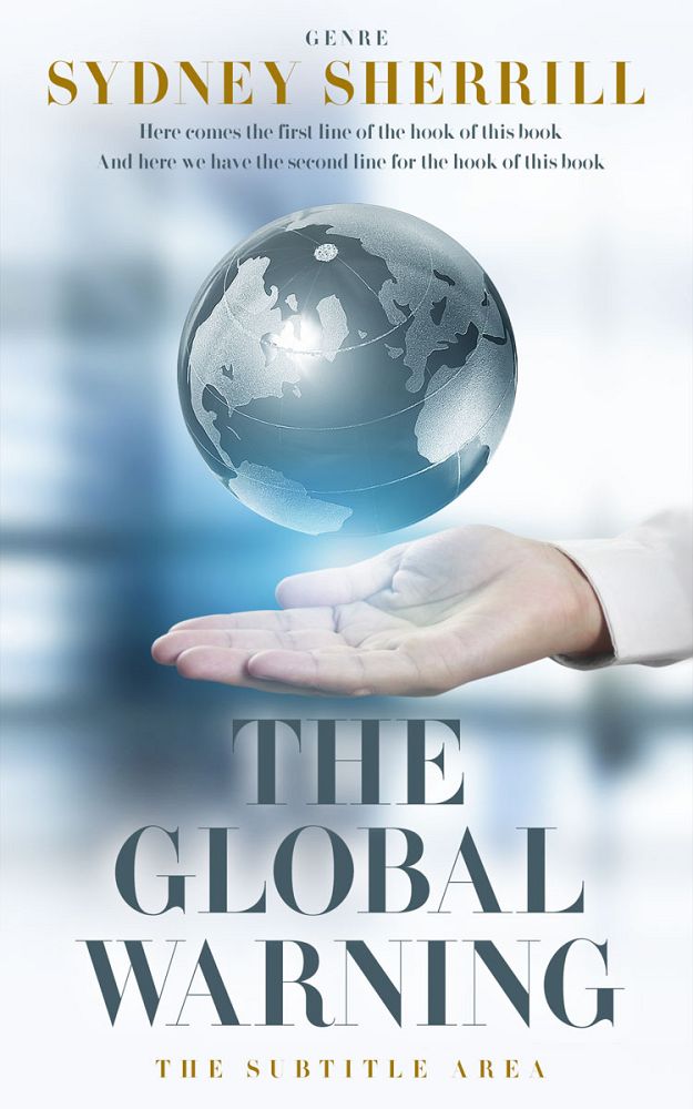 Front view of Mystic #8126 - Premade Business Book Cover | BookCoverZone