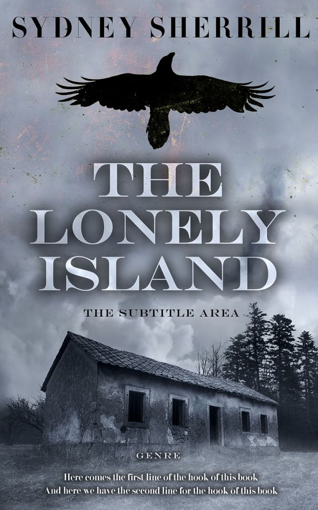 Front view of Regent Gray #8152 - Premade Horror Book Cover | BookCoverZone