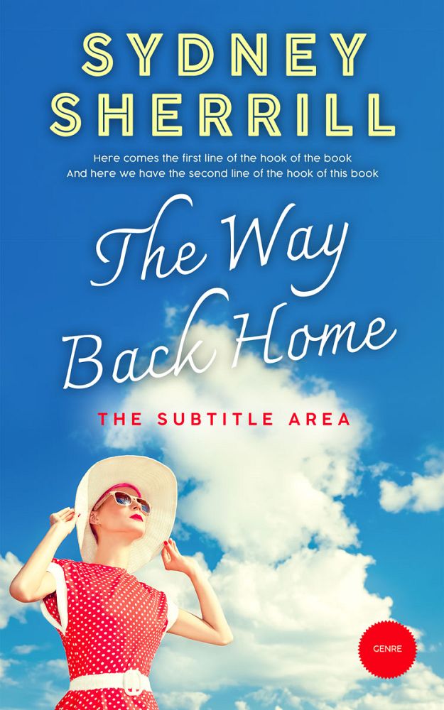 Front view of Bone #8155 - Premade Chick Lit Book Cover | BookCoverZone