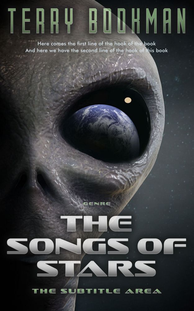 Front view of Shark #8250 - Premade Science Fiction Book Cover | BookCoverZone