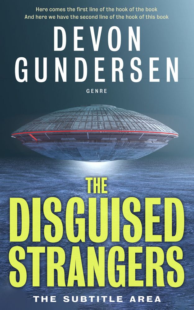 Front view of Fiord #8382 - Premade Science Fiction Book Cover | BookCoverZone