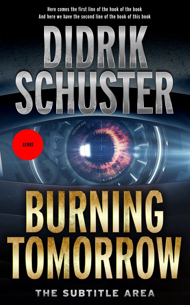 Front view of Sorrell Brown #8435 - Premade Science Fiction Book Cover | BookCoverZone