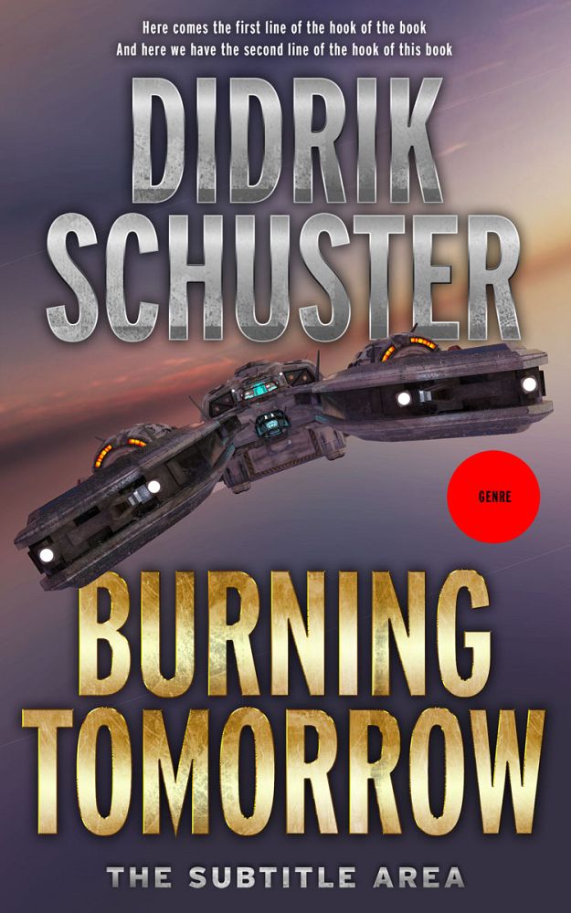 Front view of Mortar #8440 - Premade Science Fiction Book Cover | BookCoverZone