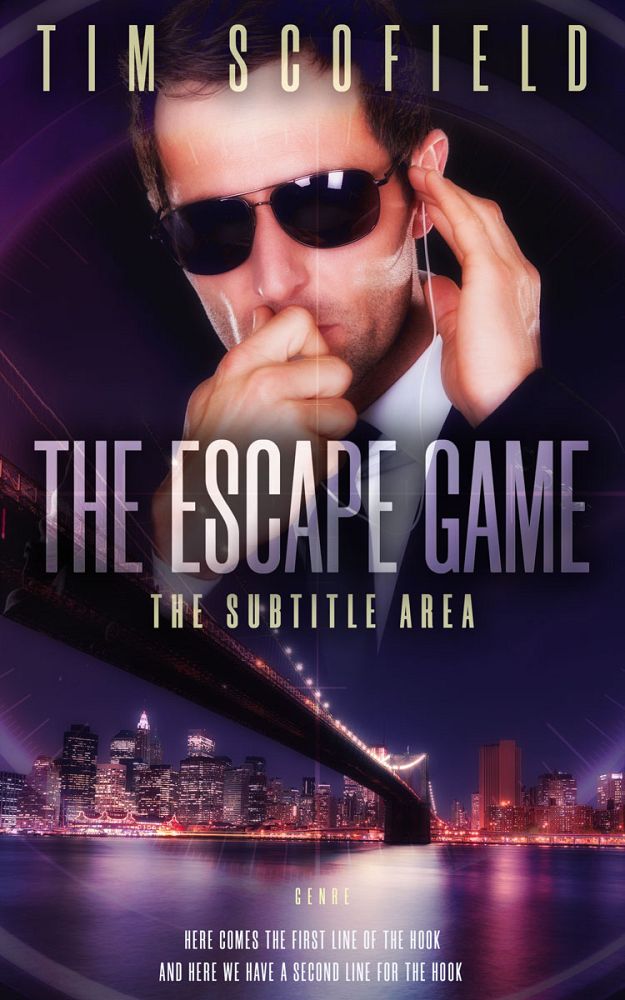 Front view of Eunry #8618 - Premade Action & Adventure Book Cover | BookCoverZone