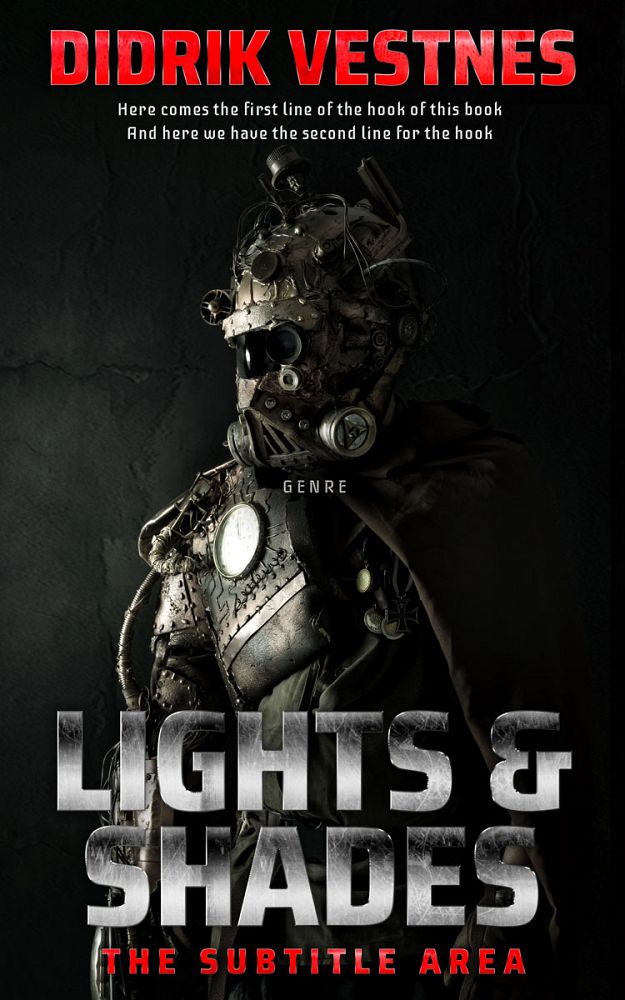 Front view of Log Cabin #8708 - Premade Science Fiction Book Cover | BookCoverZone
