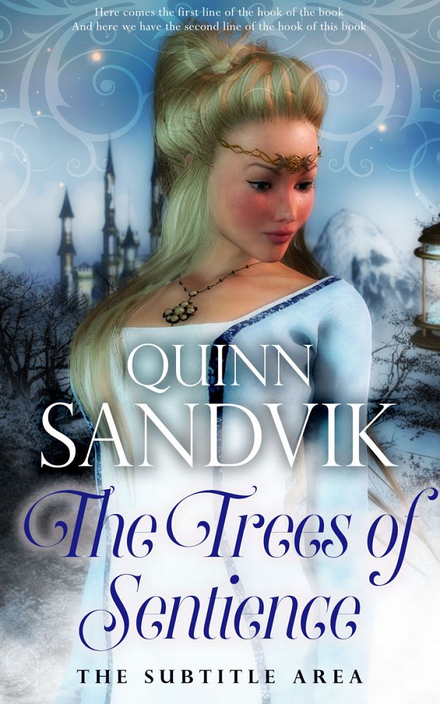 Front view of Loblolly #8761 - Premade Fantasy Book Cover | BookCoverZone