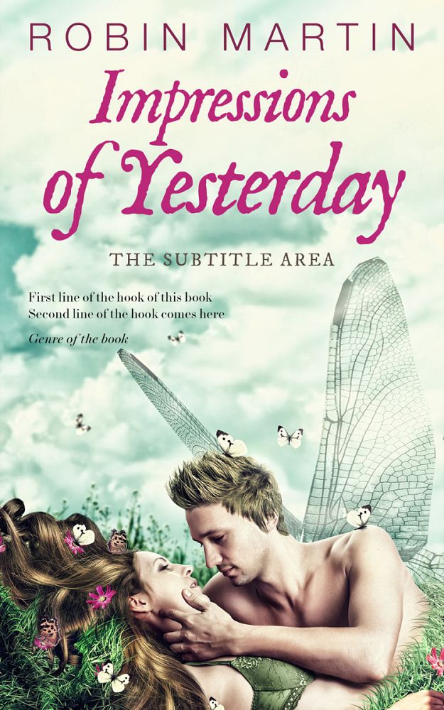 Front view of Willow Brook #8813 - Premade Fantasy Book Cover | BookCoverZone