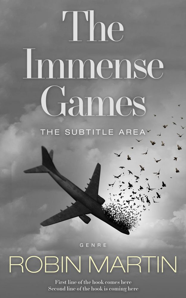 Front view of Boulder #8831 - Premade Surreal Book Cover | BookCoverZone