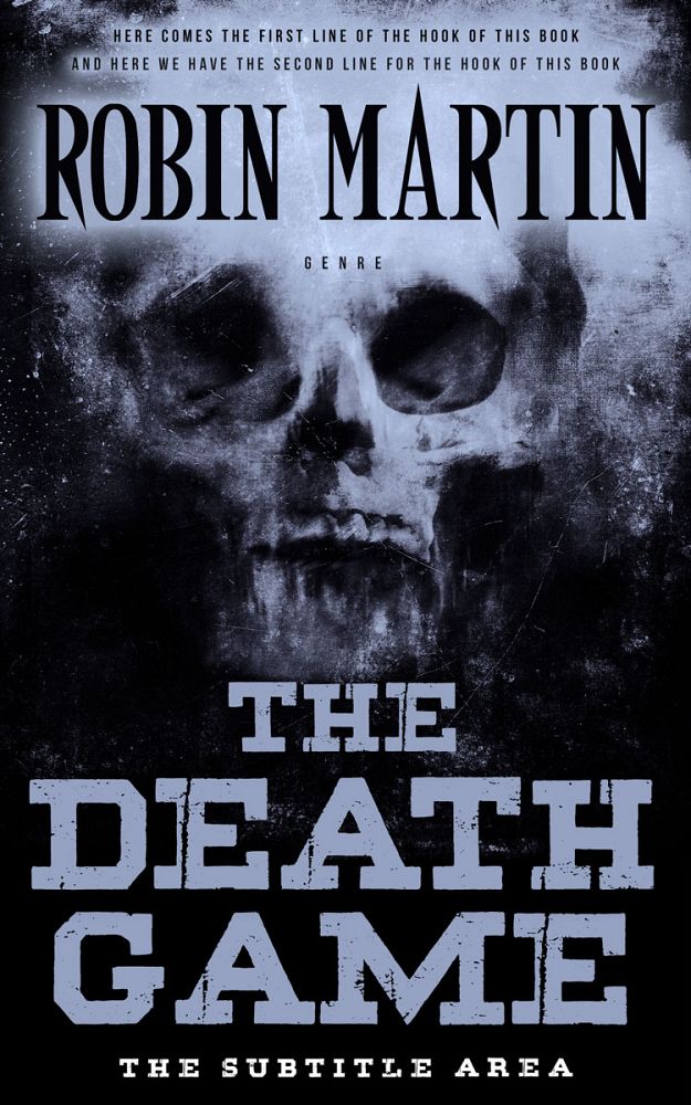Front view of Woodsmoke #8851 - Premade Horror Book Cover | BookCoverZone