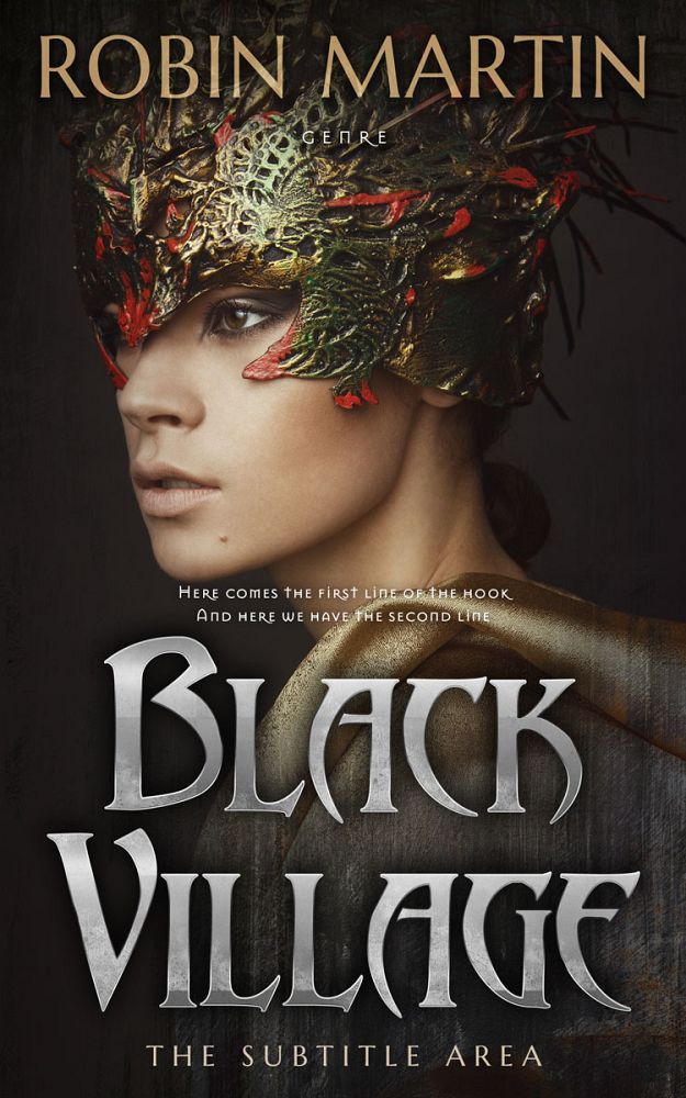 Front view of Cocoa Brown #8897 - Premade  Book Cover | BookCoverZone
