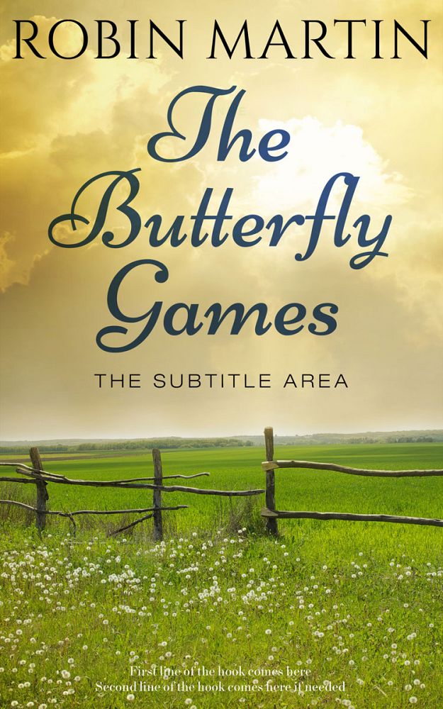 Front view of Straw #8900 - Premade Nature Book Cover | BookCoverZone