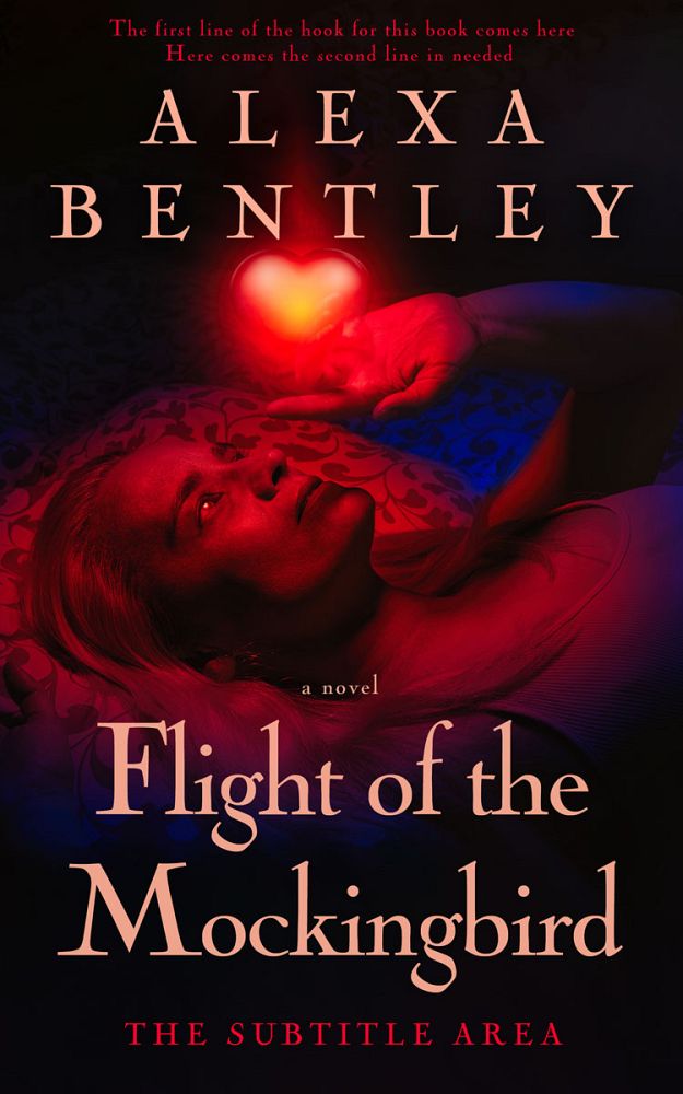 Front view of Night Rider #8937 - Premade Surreal Book Cover | BookCoverZone