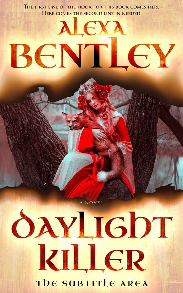 Front view of Chamois #8951 - Premade Fantasy Book Cover | BookCoverZone